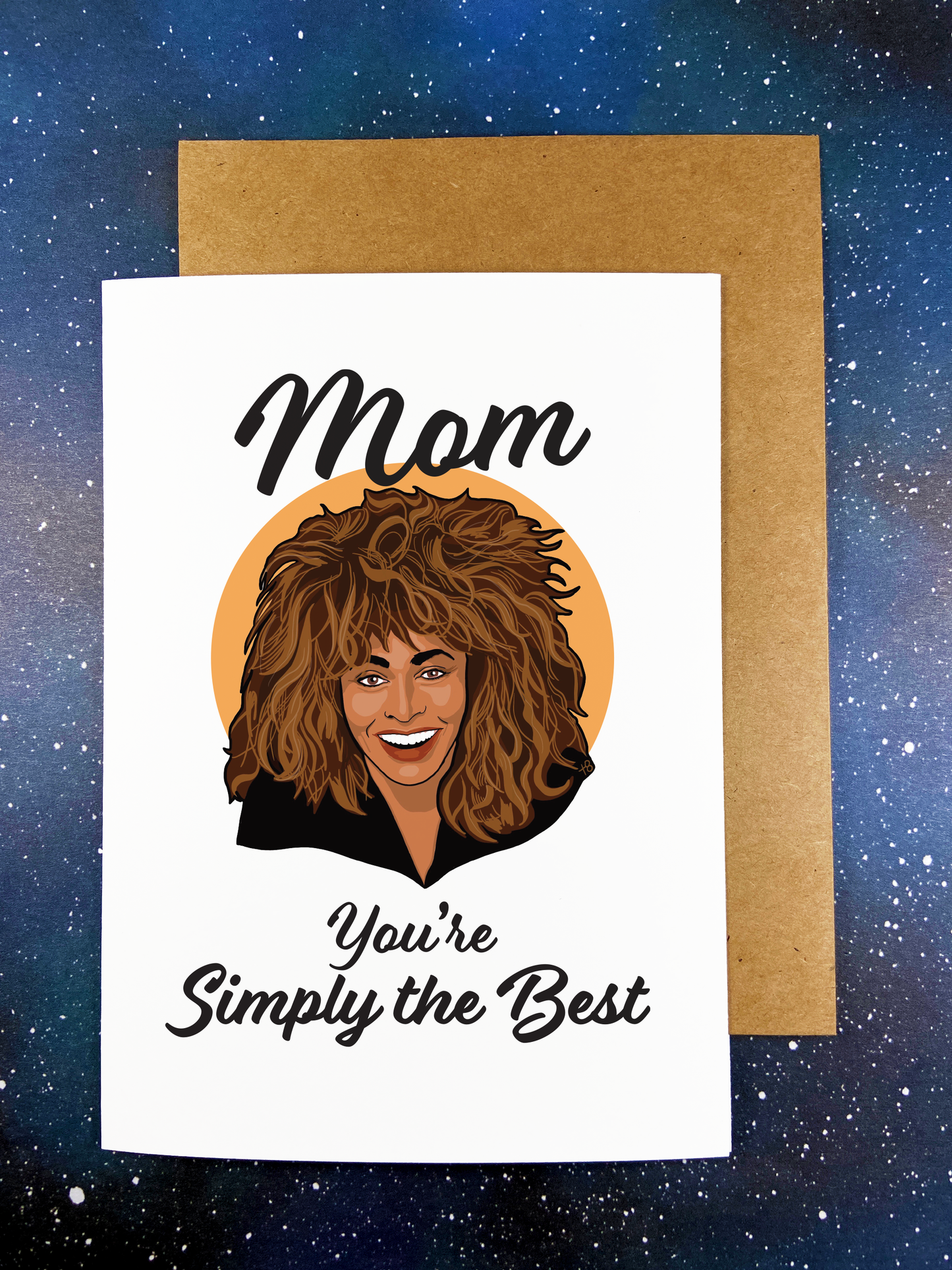Tina Turner Mother's Day Greeting Card "Simply The Best"