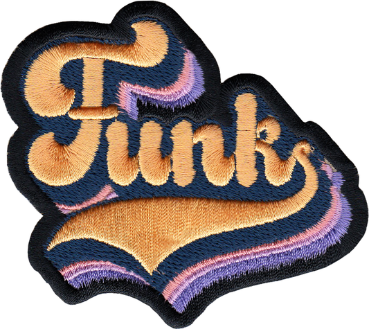 Patch - "Funk" - Retro Pink, Purple And Orange